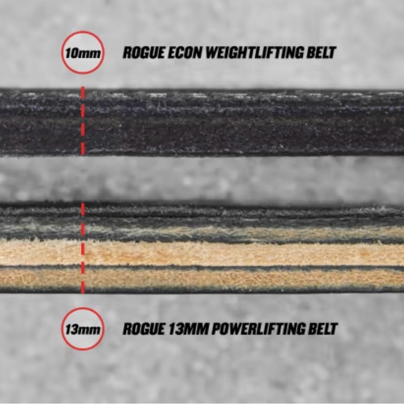 Rogue 13mm Powerlifting belt - Picture 10 of 10